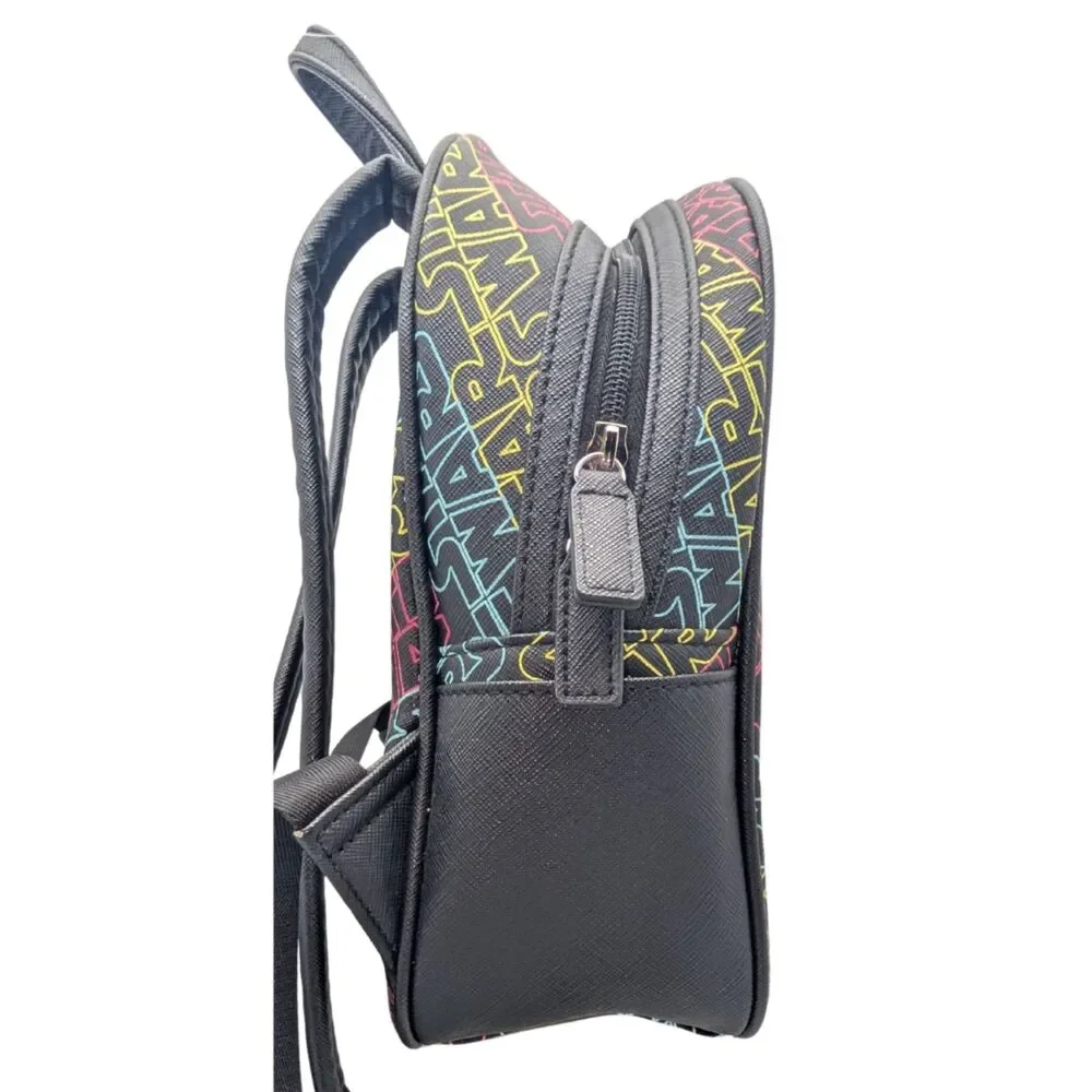 Loungefly Star Wars Neon Logo Mini Backpack